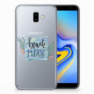 Samsung Galaxy J6 Plus (2018) Telefoonhoesje met Naam Boho Beach