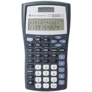 Texas Instruments TI-30 X IIS Schoolrekenmachine Zwart, Zilver Aantal displayposities: 11 werkt op zonne-energie, werkt op batterijen (b x h x d) 82 x 19 x 155