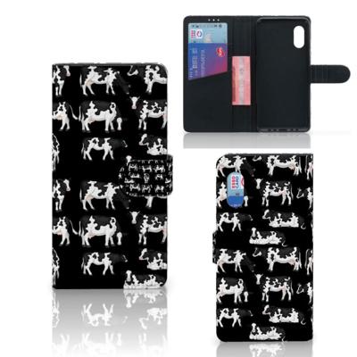 Samsung Xcover Pro | Telefoonhoesje | Met pasjeshouder | Koetjes