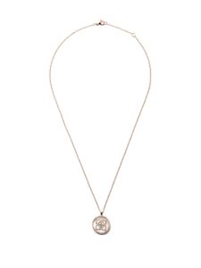 De Beers Jewellers collier Enchanted Lotus en or rose 18ct, nacre et diamants