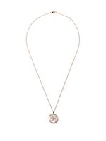 De Beers Jewellers collier Enchanted Lotus en or rose 18ct, nacre et diamants