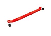 Traxxas - Aluminium steering link & servo horn - Rood (TRX-9748-RED)