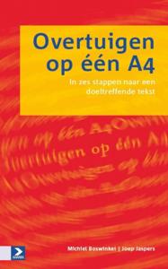 Overtuigen op één A4 (Paperback)