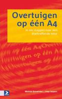 Overtuigen op één A4 (Paperback)