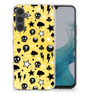 Silicone Back Case Samsung Galaxy A34 Punk Geel