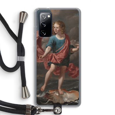 Soap Bubbles: Samsung Galaxy S20 FE / S20 FE 5G Transparant Hoesje met koord