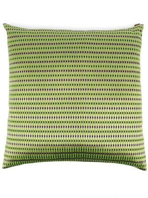 Missoni Home coussin en coton jacquard - Vert