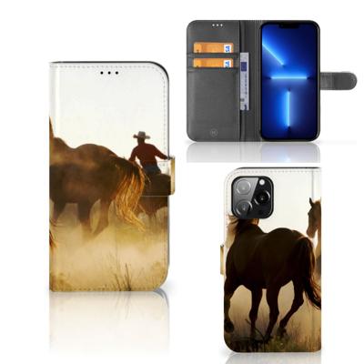 iPhone 13 Pro Max | Telefoonhoesje | Met pasjeshouder | Design Cowboy