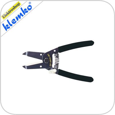 Kabelschaar voor bandkabel tot 13 mm breedte en koperdraad t