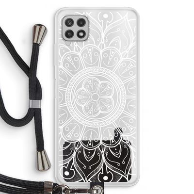 Roses Are Red: Samsung Galaxy A22 4G Transparant Hoesje met koord