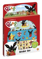 Bing stickerset - 3 vellen en speelachtergrond - creatief speelgoed - thumbnail