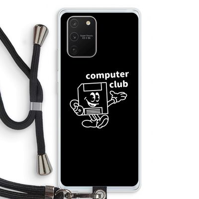 Floppyhead: Samsung Galaxy S10 Lite Transparant Hoesje met koord