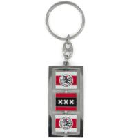 Ajax Sleutelhanger 3 Kubus Oud Logo Ajax Sleutelhanger 3 Kubus Oud Logo