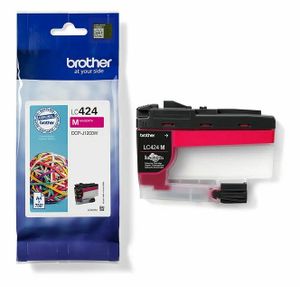 Brother LC-424M inktcartridge 1 stuk(s) Origineel Magenta