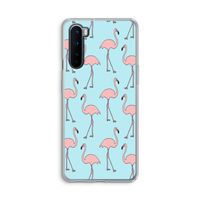 Anything Flamingoes: OnePlus Nord Transparant Hoesje