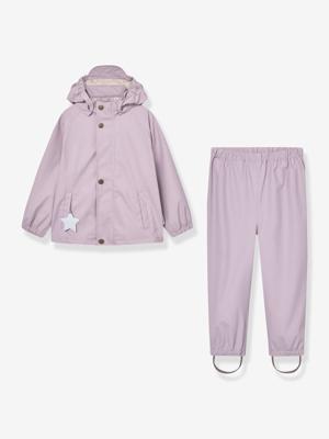 Regenset met jas en broek kind MATREINAR MINI A TURE zachtpaars