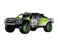 Bittydesign FALCON-X 1/7 Pre-Painted Body For TRAXXAS UDR, Pre-Cut, 1.5mm - GREEN