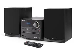 Sharp XL-B517D Home audio-microsysteem 45 W Zwart