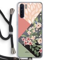 Sweet heaven geometrics: Oppo A91 Transparant Hoesje met koord