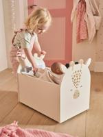 Opbergkist op wieltjes Giraffe beige