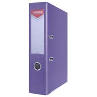 OFFICE products ordner, voor A4, uit karton, rug van 7,5 cm, paars