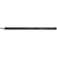 Kleurpotlood stabilo all 8046 zwart | 12 stuks