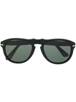 Persol lunettes de soleil à monture aviateur - Noir