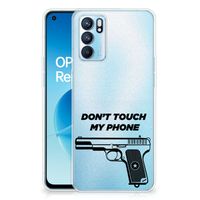 OPPO Reno6 5G Silicone-hoesje Pistol DTMP - thumbnail