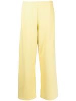 Moncler pantalon de jogging à coupe ample - Jaune