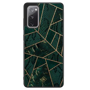 Samsung Galaxy S20 FE hoesje - Abstract groen