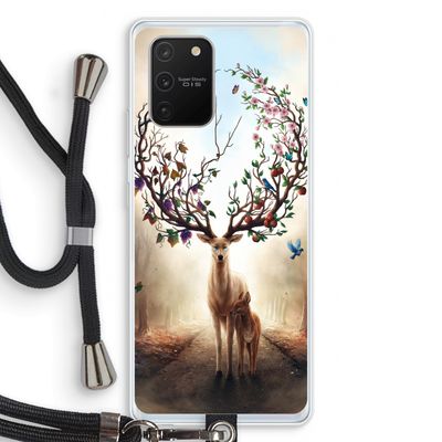 Seasons Change: Samsung Galaxy S10 Lite Transparant Hoesje met koord