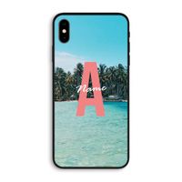 Pacific Dream: iPhone XS Max Biologisch afbreekbaar hoesje