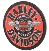 Harley-Davidson Winged Logo Wandbord - thumbnail