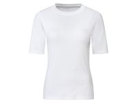 esmara Dames t-shirt (S (36/38), Wit)