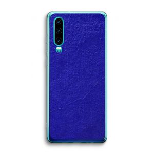 Majorelle Blue: Huawei P30 Transparant Hoesje