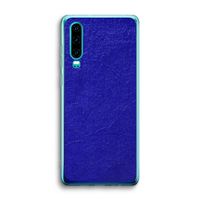 Majorelle Blue: Huawei P30 Transparant Hoesje