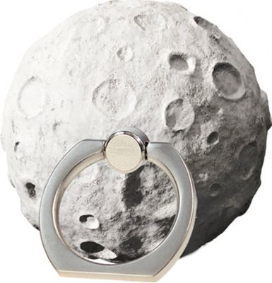 I Total telefoonring maan junior 4.5 x 3.2 cm metaal zilver I Total telefoonring maan junior 4.5 x 3.2 cm metaal zilver