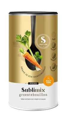 Sublimix Glutenvrije Groentenbouillon Zoutarm