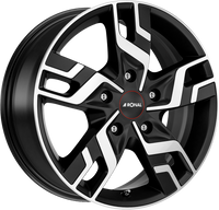 RONAL R64 Mat zwart gepolijst - thumbnail