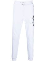 Philipp Plein pantalon de jogging Hexagon fuselé - Blanc