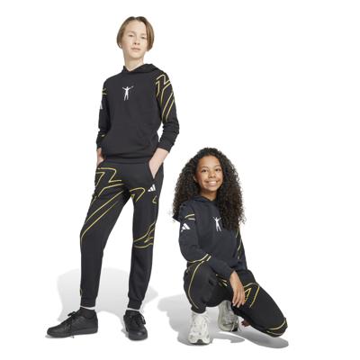 adidas Jude Bellingham Hoodie Trainingspak Kids Zwart Geel Wit