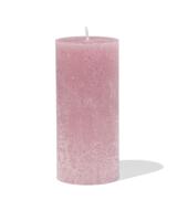 HEMA Rustieke Kaars Ø5x11cm Oudroze (oudroze)
