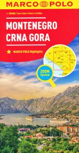 Wegenkaart - landkaart Montenegro | Marco Polo