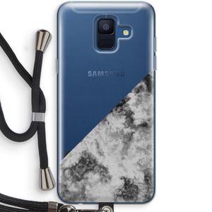 Onweer: Samsung Galaxy A6 (2018) Transparant Hoesje met koord