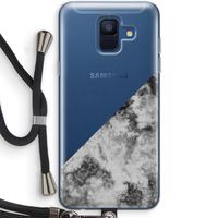 Onweer: Samsung Galaxy A6 (2018) Transparant Hoesje met koord