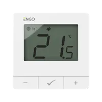 ENGO E25-24W - ZigBee/868MHz slimme thermostaat, 24V, Wit ENGO E25-24W - ZigBee/868MHz slimme thermostaat, 24V, Wit