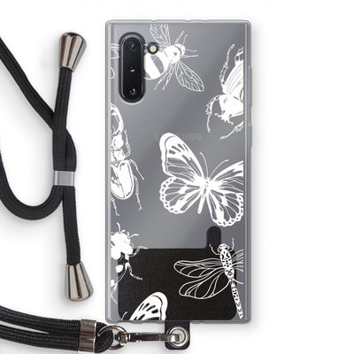 Tiny Bugs: Samsung Galaxy Note 10 Transparant Hoesje met koord