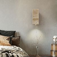 led wandlamp keramisch marmer 5w slaapkamer bedlampje rond ontwerp voor woonkamer achtergrond muur moderne gang balkon studie creatief licht luxe wandlamp Lightinthebox