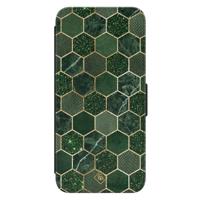 Samsung Galaxy S24 flipcase - Green cubes