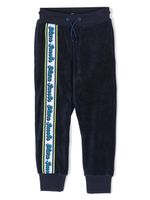 Marc Jacobs Kids pantalon à bande logo - Bleu - thumbnail